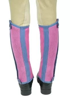 TuffRider Children's Keeneland Synthetic Half Chaps -Equestrian Equipment Shop 100575 106 3 83496.1660404344
