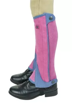TuffRider Children's Keeneland Synthetic Half Chaps -Equestrian Equipment Shop 100575 106 4 26183.1660404342
