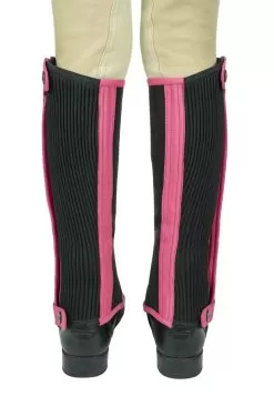 TuffRider Children's Keeneland Synthetic Half Chaps -Equestrian Equipment Shop 100575 16 616 3 16947.1660403869