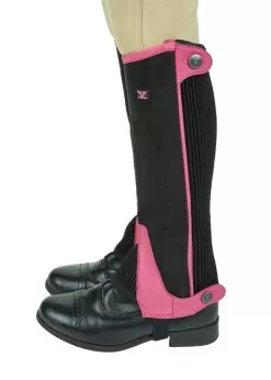 TuffRider Children's Keeneland Synthetic Half Chaps -Equestrian Equipment Shop 100575 16 616 4 87078.1660403865