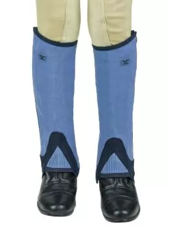 TuffRider Children's Keeneland Synthetic Half Chaps -Equestrian Equipment Shop 100575 46 2 36490.1660404015