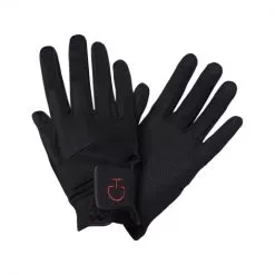 Cavalleria Toscana Technical Riding Gloves - Black