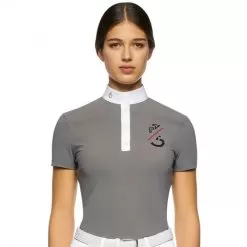 Cavalleria Toscana Team Show Shirt - Grey