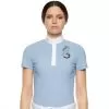 Cavalleria Toscana Team Show Shirt - Light Blue
