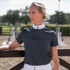 Cavalleria Toscana Revo Premier Zip Show Shirt - Grey