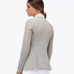 Cavalleria Toscana GP Show Jacket - Beige Fantasy -Equestrian Equipment Shop CT225 3 m
