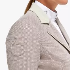 Cavalleria Toscana GP Show Jacket - Beige Fantasy -Equestrian Equipment Shop CT225 4 m