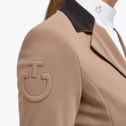 Cavalleria Toscana GP Show Jacket - Cacao -Equestrian Equipment Shop CT260 3 m