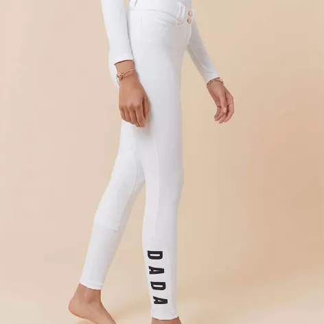 Chacco High Waist Breeches - White 10 Chacco High Waist Breeches - White - Image 10