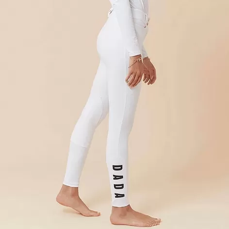 Chacco High Waist Breeches - White 4 Chacco High Waist Breeches - White - Image 4