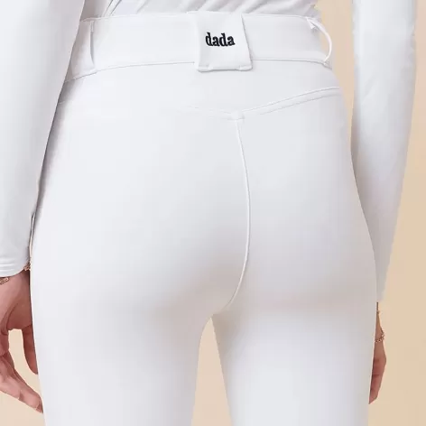 Chacco High Waist Breeches - White 8 Chacco High Waist Breeches - White - Image 8