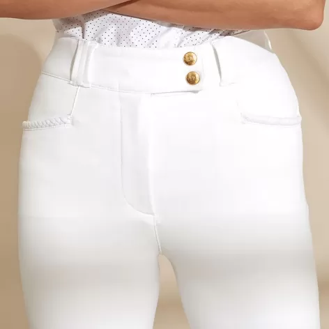 Kit Knee Grip Breeches - White 5 Kit Knee Grip Breeches - White - Image 5