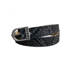 Spur Straps - Regal Black Snakeskin