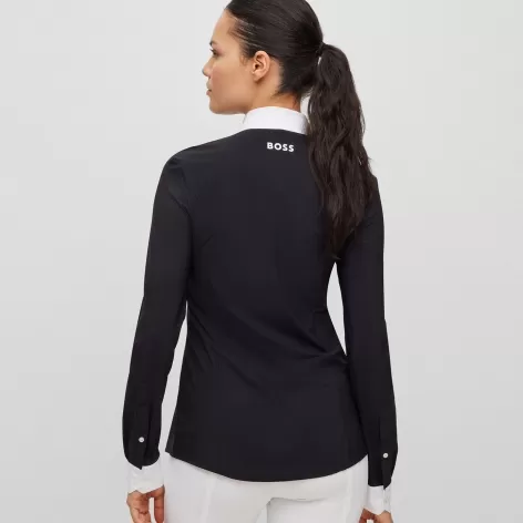 Emma Show Shirt - Black 2 Emma Show Shirt - Black - Image 2