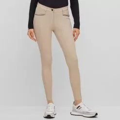 Hazel Knee Grip Breeches - Beige