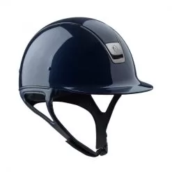 Shadowglossy Riding Hat - Metallic Blue