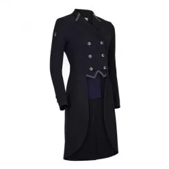 Crystal Fabric Dressage Tailcoat - Navy