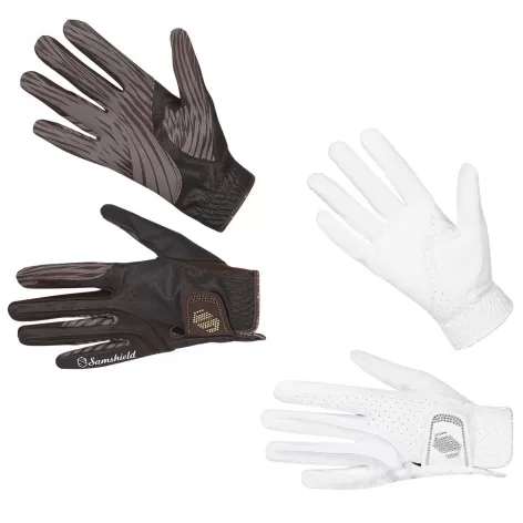 V-Skin Swarovski Crystal Riding Gloves - 2022 Edition 2 V-Skin Swarovski Crystal Riding Gloves - 2022 Edition - Image 2