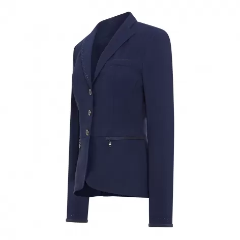 Victorine Crystal Rain Show Jacket - Night Blue 1 Victorine Crystal Rain Show Jacket - Night Blue