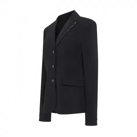 Louisa Crystal Flower Show Jacket - Black 1 Louisa Crystal Flower Show Jacket - Black