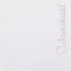 Clara High Waist Knee Grip Breeches - White -Equestrian Equipment Shop SH584 3 m