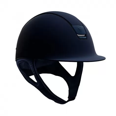 Navy Shadowmatt Hat With 5 Metallic Blue Crystals And Matt Blazon 1 Navy Shadowmatt Hat With 5 Metallic Blue Crystals And Matt Blazon