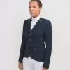 Victorine Crystal Intarsia Show Jacket - Navy/Champagne
