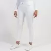 Jully Crystal Leaf Breeches - White