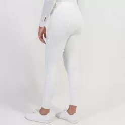 Jully Crystal Leaf Breeches - White -Equestrian Equipment Shop SH668 3 m