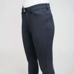 Jully Crystal Leaf Breeches - Navy -Equestrian Equipment Shop SH669 3 m