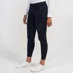 Diane Boreal Full Grip Breeches - Navy/Metal Eclipse