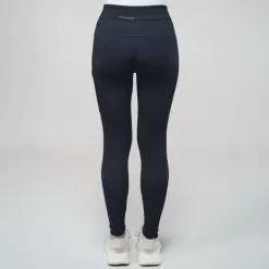 Alpha Winter Knee Grip Riding Leggings - Navy