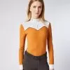 Chiavenna Long Sleeve Show Shirt - Turmeric