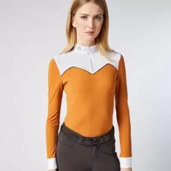 Chiavenna Long Sleeve Show Shirt - Turmeric