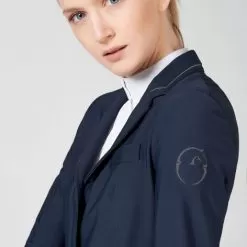 Canberra Show Jacket - Navy -Equestrian Equipment Shop VST40 3 m