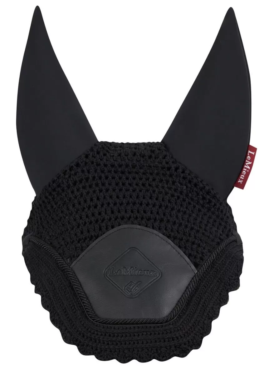 LeMieux Acoustic Pro Fly Hood - Black 1 LeMieux Acoustic Pro Fly Hood - Black