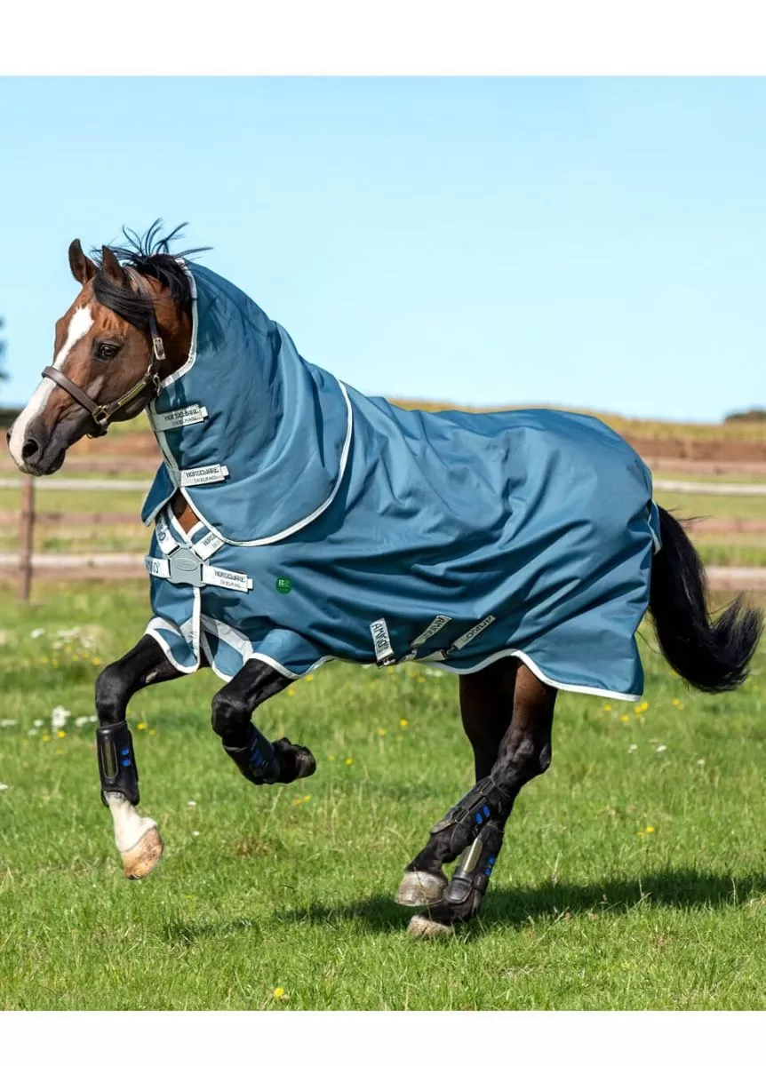 Amigo AmECO 12 Plus Turnout 100g Lite - Teal/Grey 1 Amigo AmECO 12 Plus Turnout 100g Lite - Teal/Grey