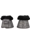 Anky Sheepskin Bell Boots - Slate Blue