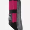 Woof Wear Club Brushing Boots - Black/ Berry