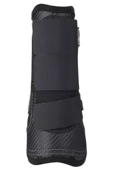 LeMieux Carbon Air XC Boots Front - Black -Equestrian Equipment Shop carbonxc3rdy