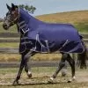 Weatherbeeta ComFiTec Essential Combo Lite Plus Turnout Rug - Navy/Silver/Red
