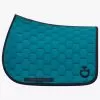 Cavalleria Toscana Quilted Jump Saddle Pad - Deep Sea Blue