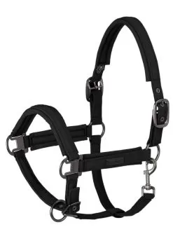 Eskadron Doublepin Softshell Headcollar - Black