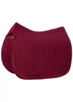Eskadron Cotton Dressage Saddle Cloth - Rustic Red