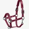Eskadron Satin Headcollar - Rustic Red