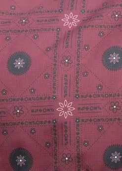 Weatherbeeta Comfitec Essential Standard Neck Medium Turnout- Burgundy Bandana Print/Black -Equestrian Equipment Shop essentialstdbandana2rdy