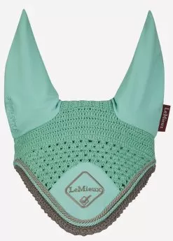 LeMieux Classic Fly Hood - Mint/Grey