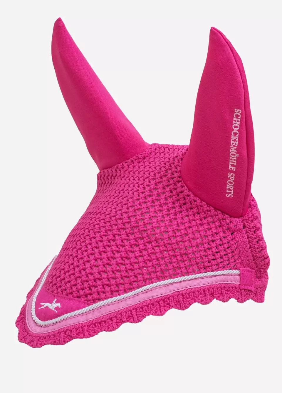 Schockemohle Fly Veil - Raspberry 1 Schockemohle Fly Veil - Raspberry