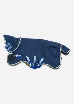 Rambo Duo Turnout Rug - Navy
