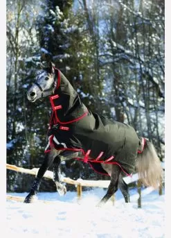 Rambo Supreme Vari-Layer Heavy Turnout Rug 450g - Black/Red -Equestrian Equipment Shop fm 2014 01 15 04 30 46 67142